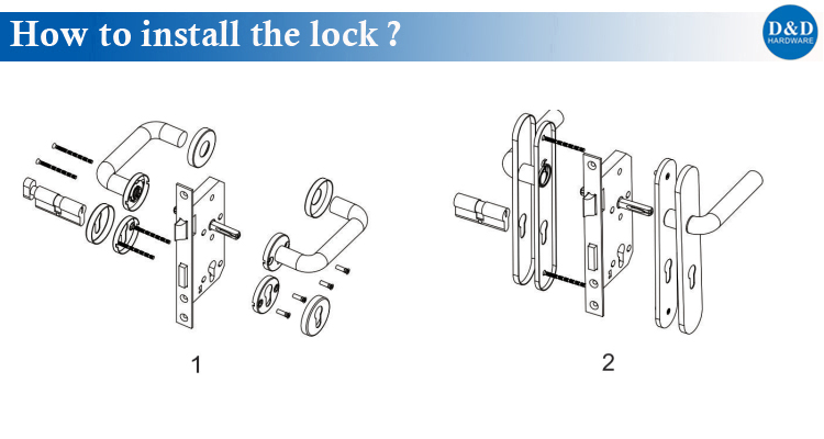 The Installation of CE Mortise Lock from D&D Hardware The Installation of CE Mortise Lock from D&D Hardware