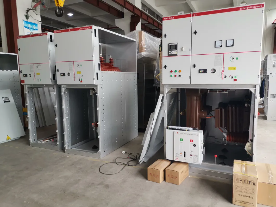 Medium Voltage 36kv 630A Vacuum Circuit Breaker Air Insulated Switchgear