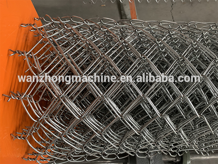 wire chain link fence making machine