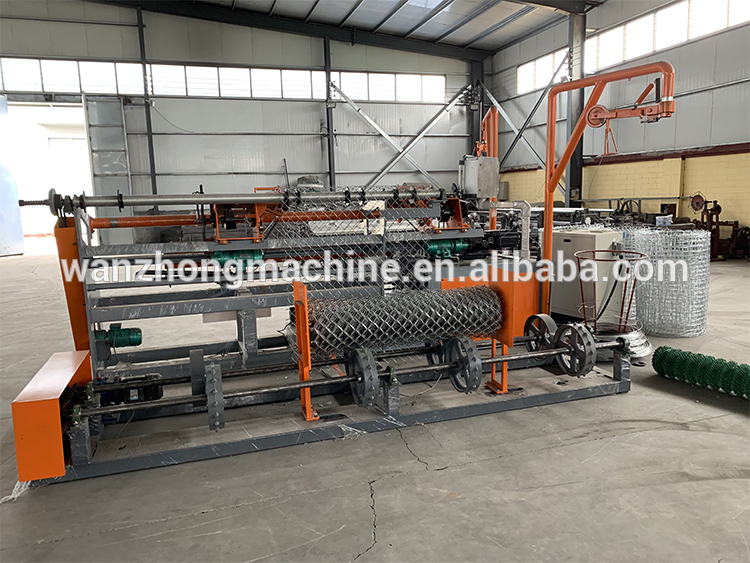 chain link fencing machine