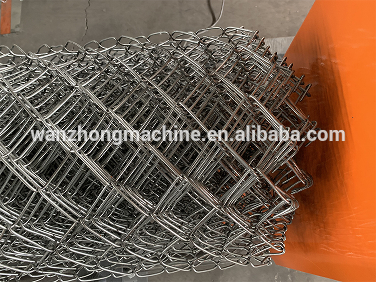 chain link fencing machine