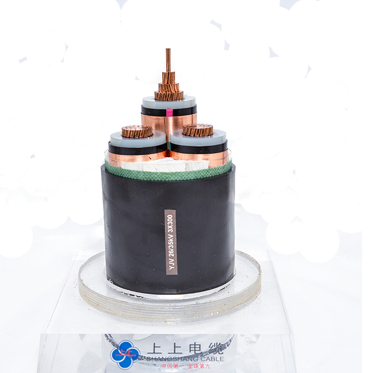 Chinese supplier 10mm-copper-cable 10kv 3x240 xlpe power cable 10awg black copper electric cable