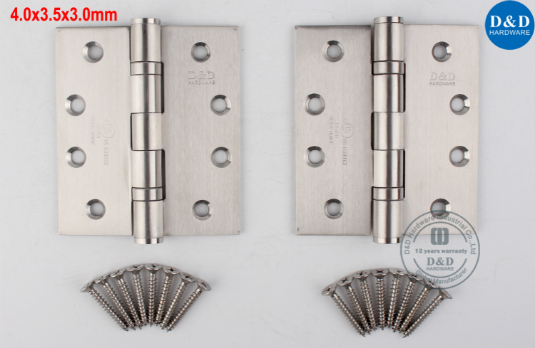 2 Ball Bearing Hinge with UL-D&D Hardware