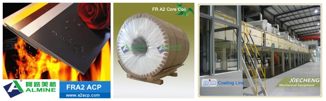 Aluminum Composite Panel Line for 4mm Thickness Fr B1 Board ACP Production Line