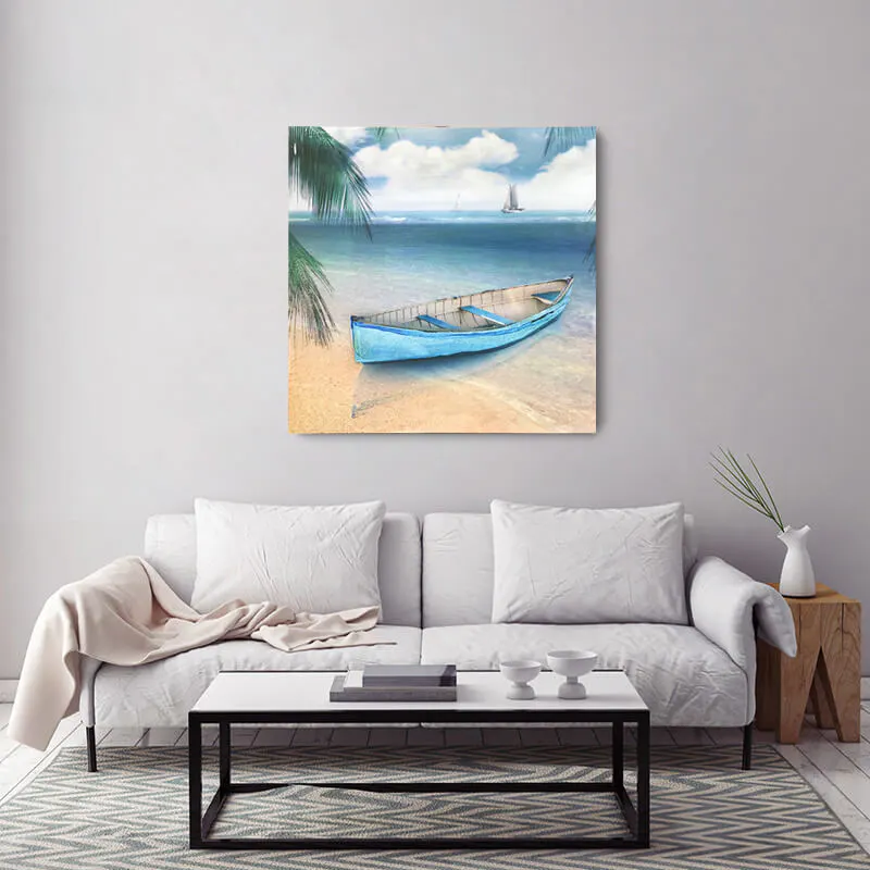 Wall art for living room: 200436 Boat parking