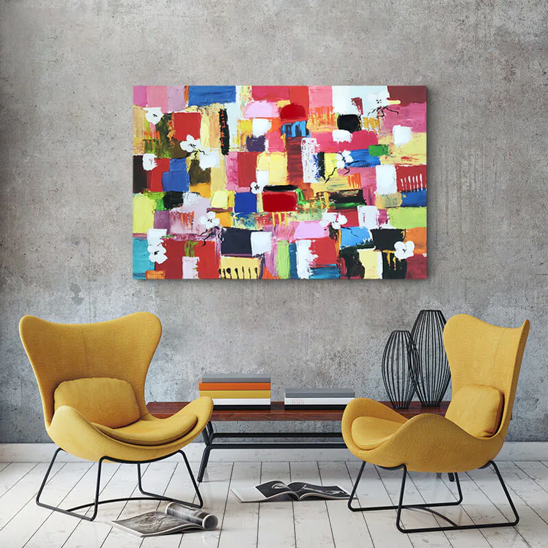 Wall Art for home decor: 200433 Color lump