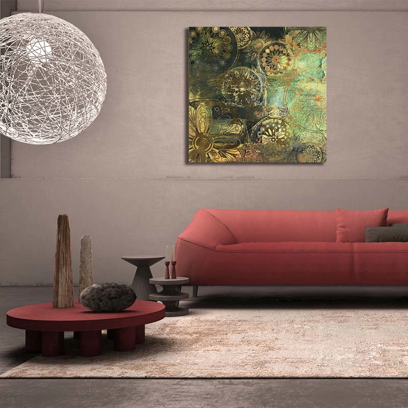 Hotel&nbsp;wall art: 200431-Gold Circles