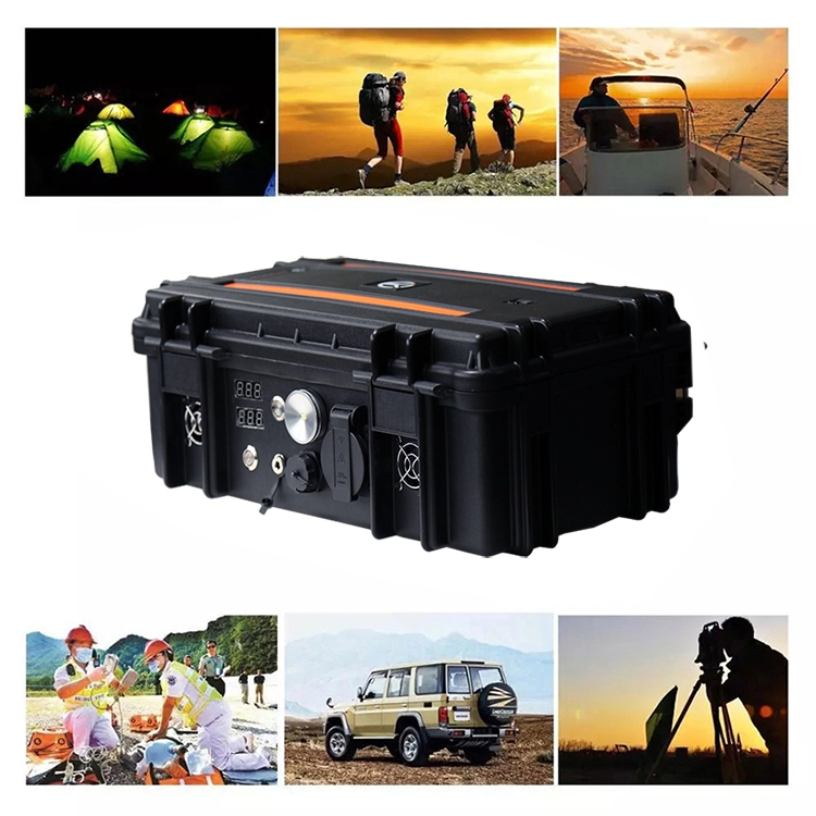 Portable Solar Generator 1000Wh Solar Power Station for Camping, Home, Car (110V/220V AC Outlet, 12V DC, USB)