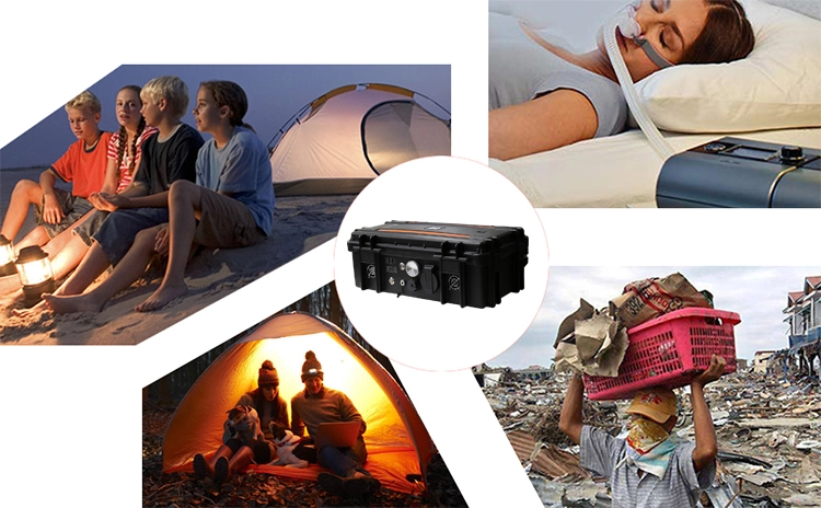 Portable Solar Generator 1000Wh Solar Power Station for Camping, Home, Car (110V/220V AC Outlet, 12V DC, USB)