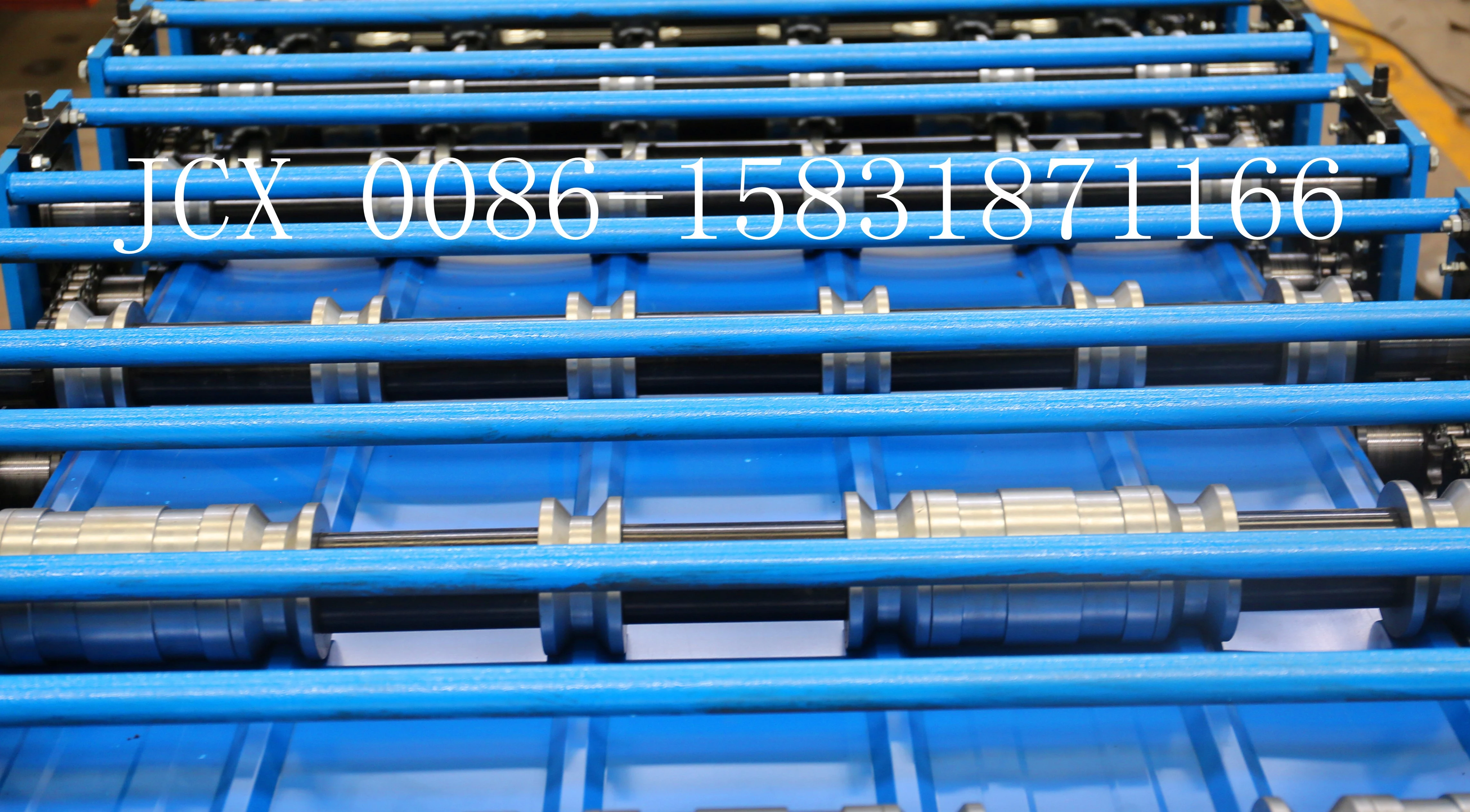 China manufacturer Botou Golden Integrity JCX 840 and 900 type double layer metal roofing panel roll forming machine