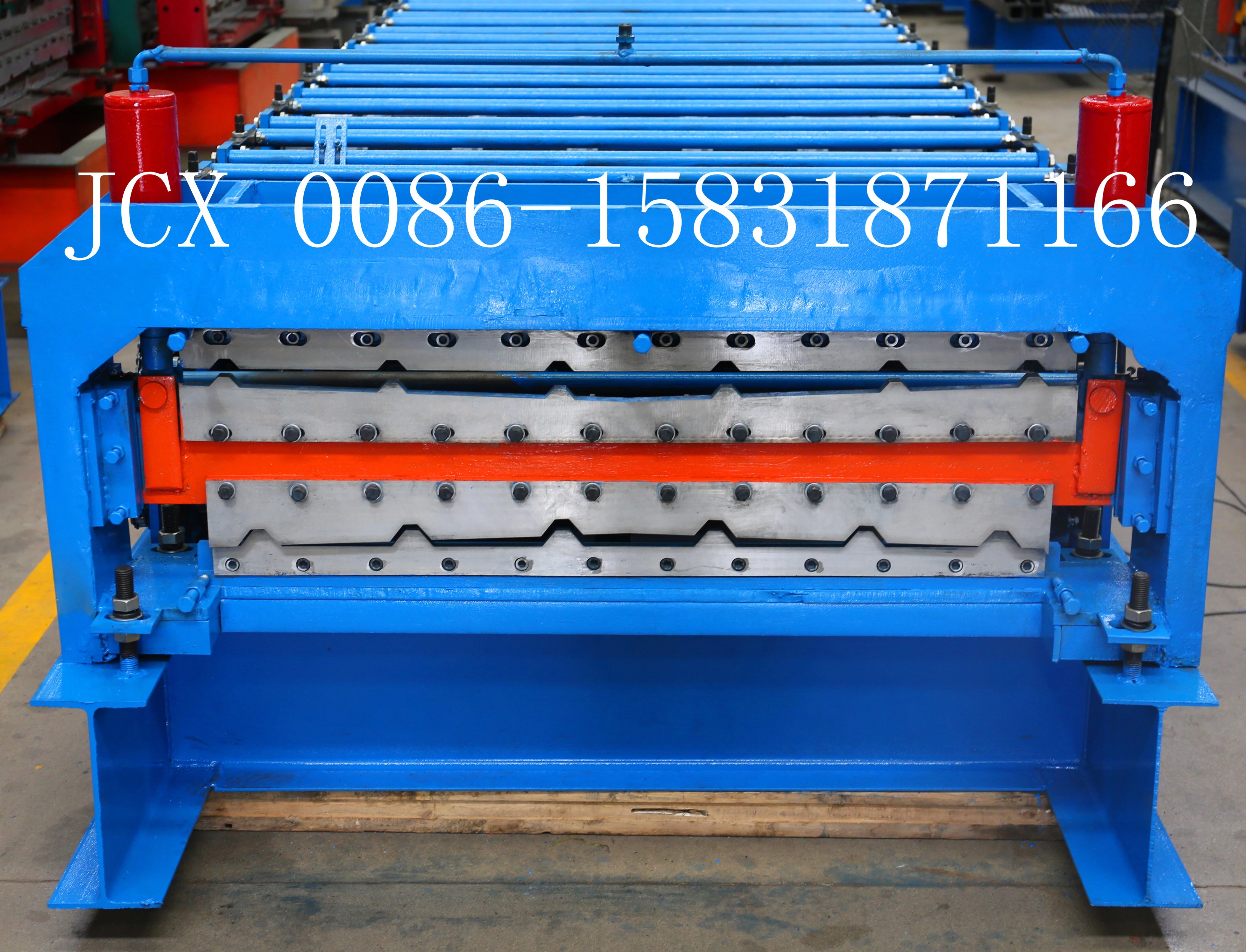 China manufacturer Botou Golden Integrity JCX 840 and 900 type double layer metal roofing panel roll forming machine
