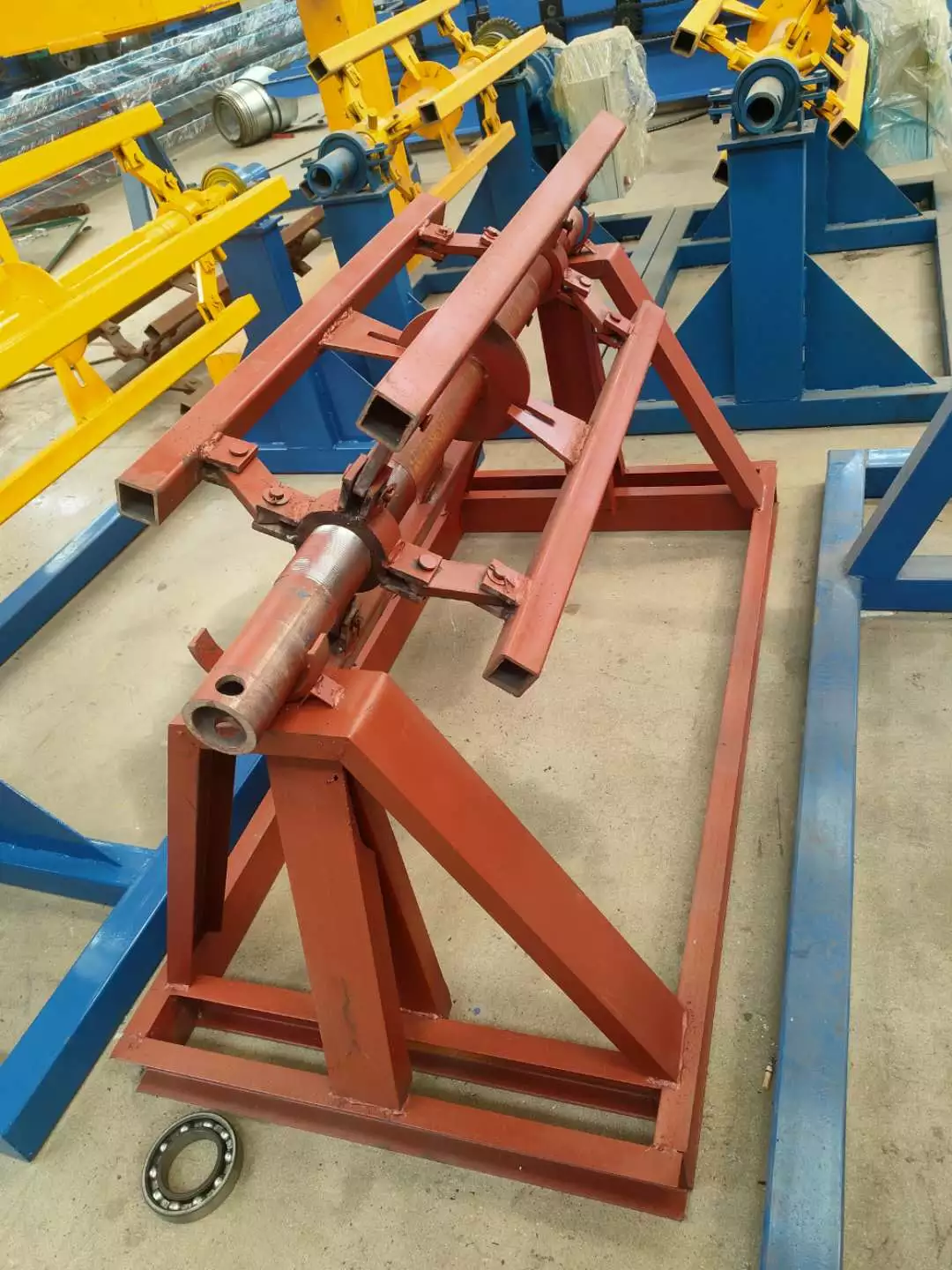 China factory Botou city metal 1200 input metcoppo glazed tile sheet making roll forming machine