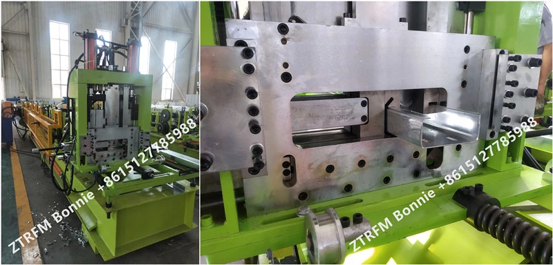 auto c z Shaped Purlin Interchange Steel Profile Cold Roll Forming Machine