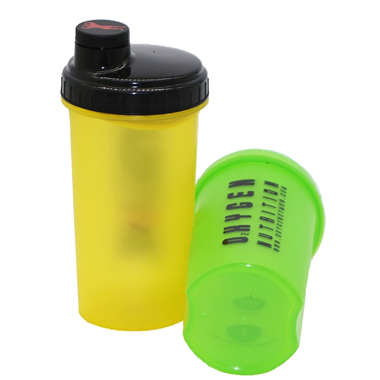 Eco-Friendly filter friendly 700ml Plastic shaker bottle