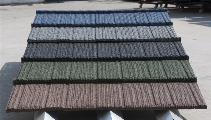 Nigeria stone coated metal roof tile stone coated roof tiles romania