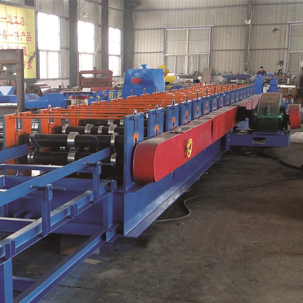 china suppliers galvanized steel 3 wave guardrail machine