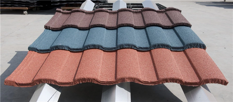 Nigeria stone coated metal roof tile stone coated roof tiles romania