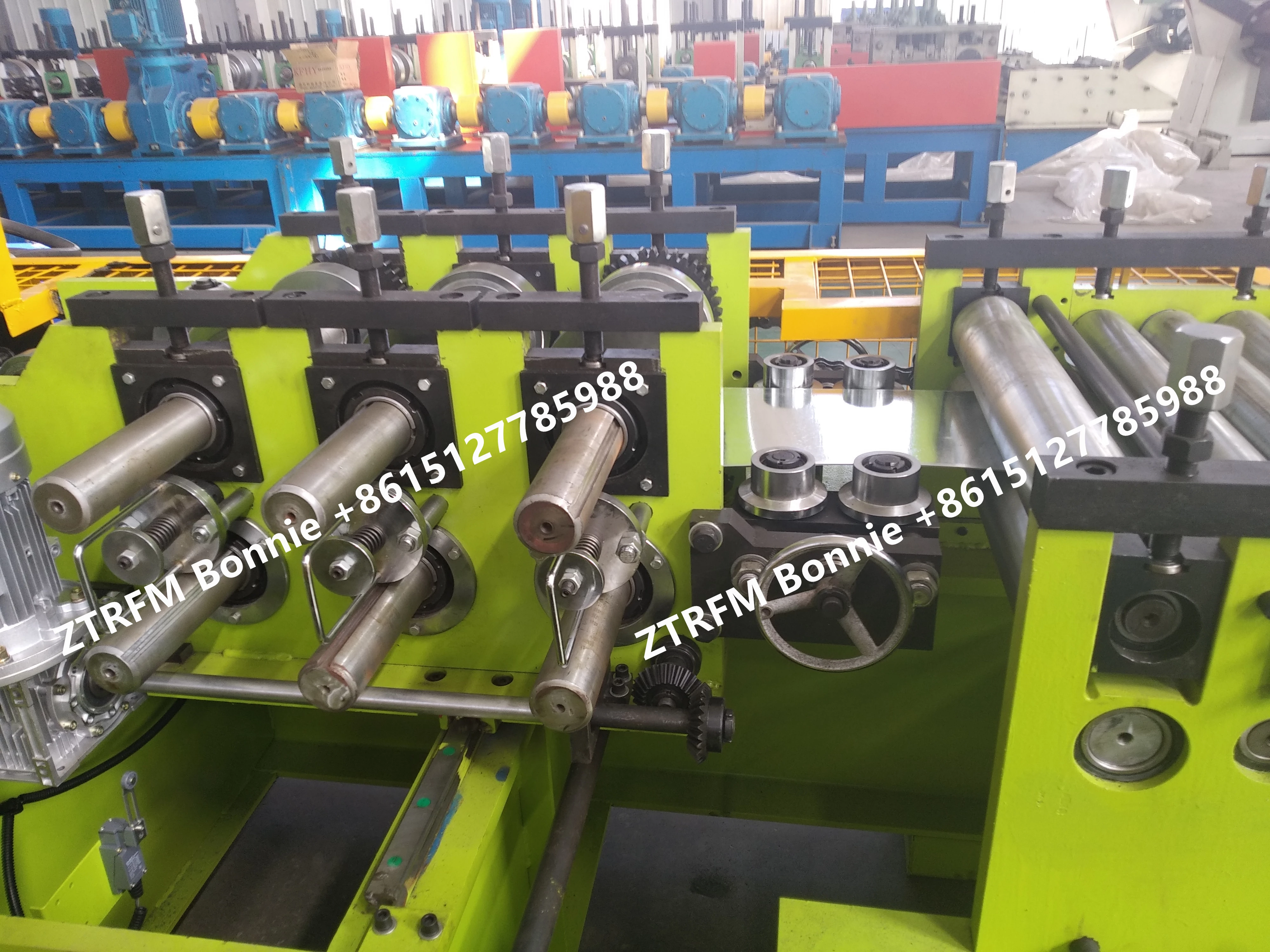 auto c z Shaped Purlin Interchange Steel Profile Cold Roll Forming Machine