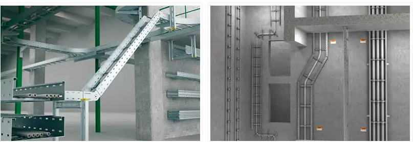 Large span cable tray Perforated cable tray channel cable tray stainless forming machine
