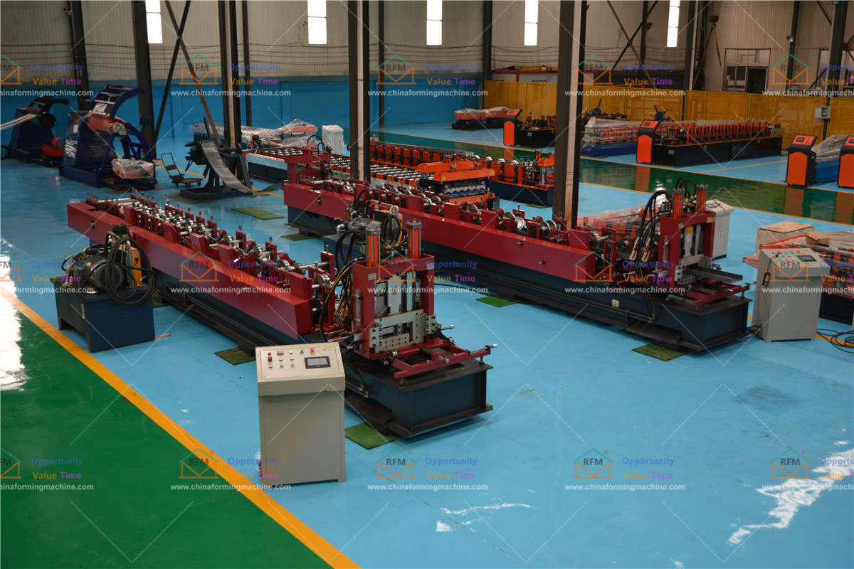 Used by house decoration industry decoration team in the process of building a house CZ steel profile forming machine
