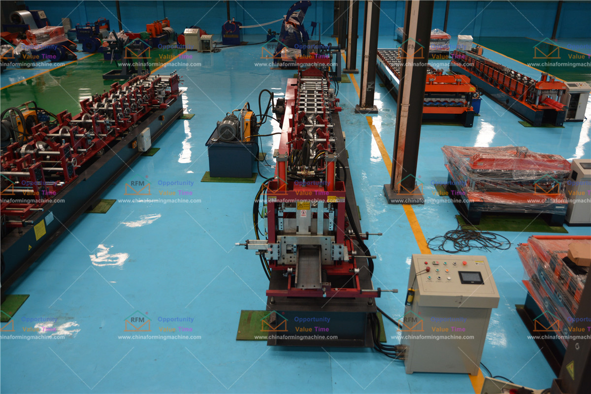 Used by house decoration industry decoration team in the process of building a house CZ steel profile forming machine
