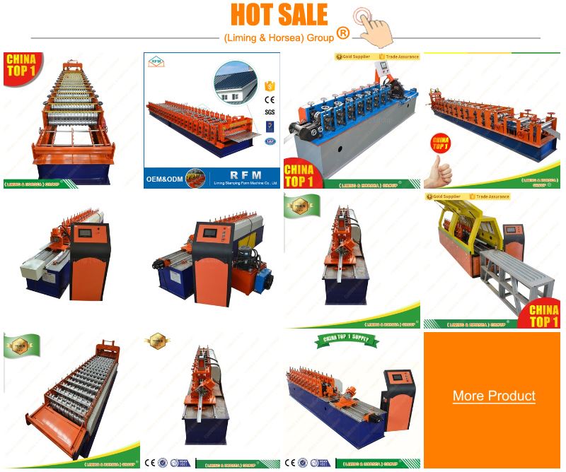 metal c shaped pulin roll forming machine