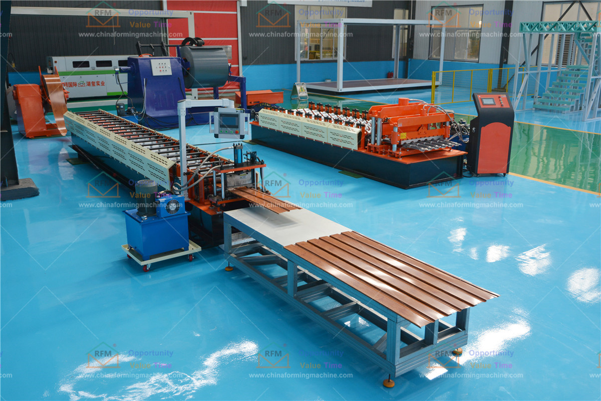 Building houses wall panel roll forming machine