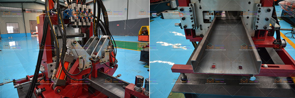 Used by house decoration industry decoration team in the process of building a house CZ steel profile forming machine