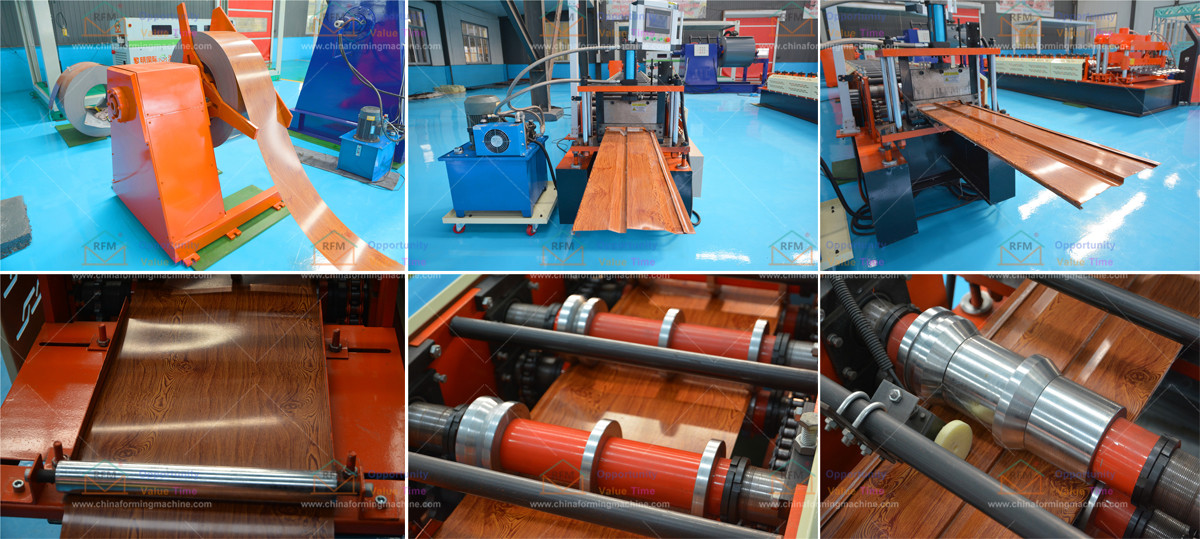Building houses wall panel roll forming machine