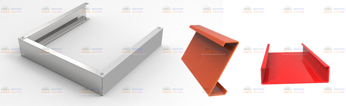 Used by house decoration industry decoration team in the process of building a house CZ steel profile forming machine