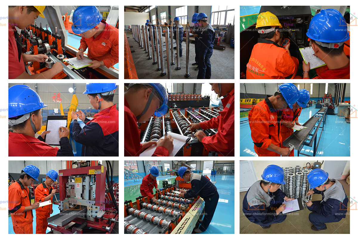 Used by house decoration industry decoration team in the process of building a house CZ steel profile forming machine