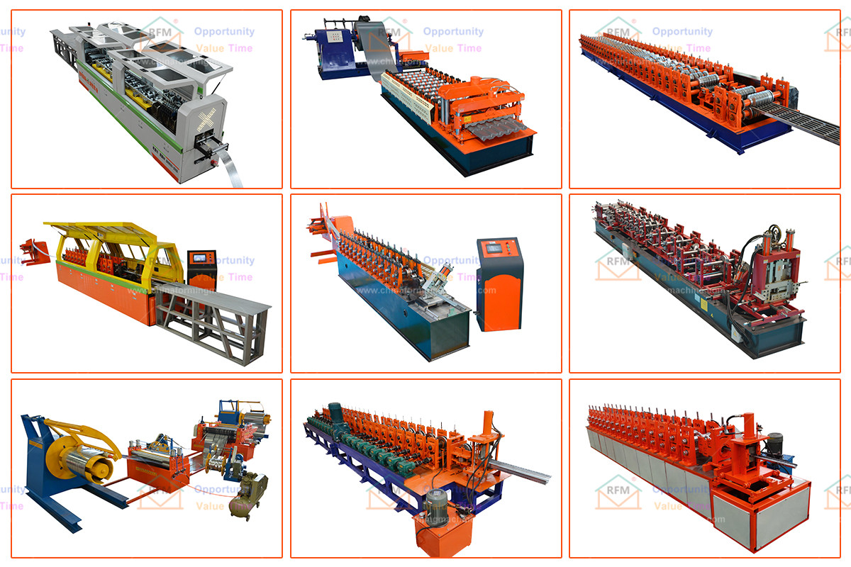 Building houses wall panel roll forming machine