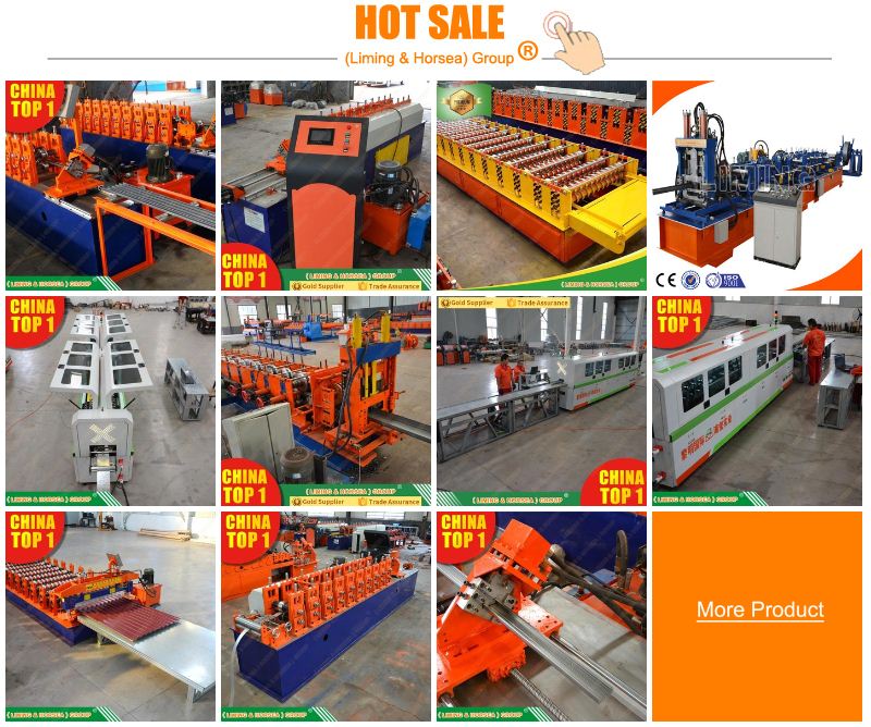 Used by house decoration industry decoration team in the process of building a house CZ steel profile forming machine