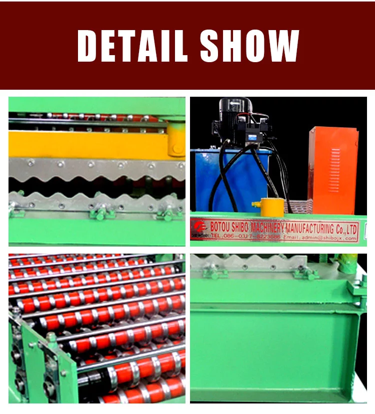 2020 Most popular sheet metal roofing circular glazed tile forming machine