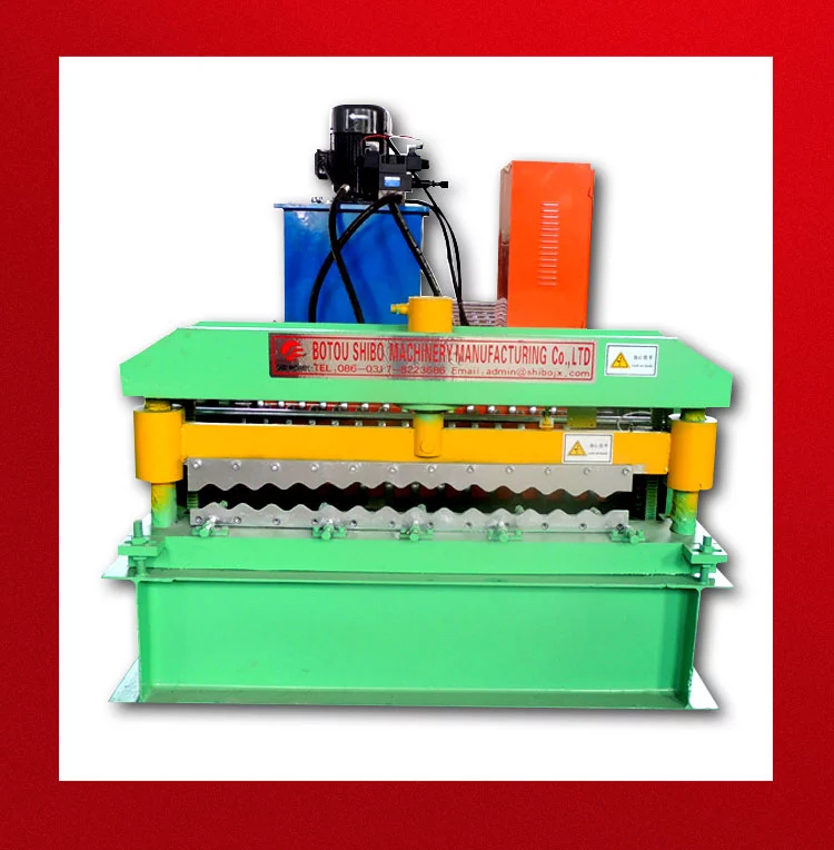 2020 Most popular sheet metal roofing circular glazed tile forming machine