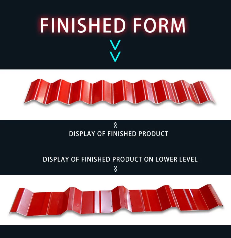 Double layer building material machinery steel tile roofing sheet roll forming machine