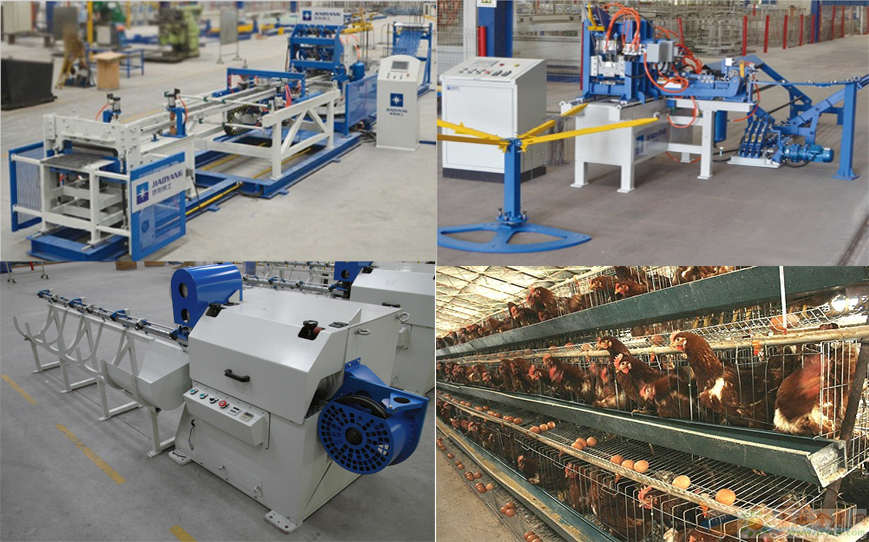 Layer poultry chicken steel wire cage mesh welding machine door