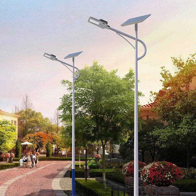 2020 trend product 100w All in two integrated outdoor LED street light solar system with best price