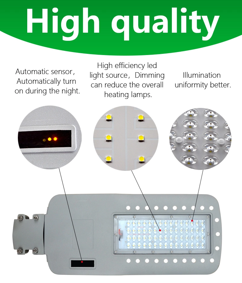 2020 trend product 100w All in two integrated outdoor LED street light solar system with best price