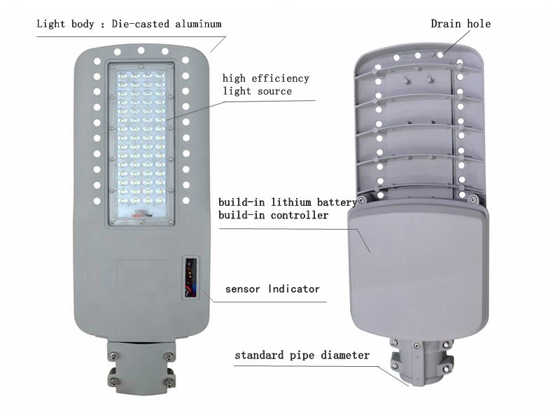 Promotional product remote street led solar light controlled LED outdoor 30w solar street light with cheap price