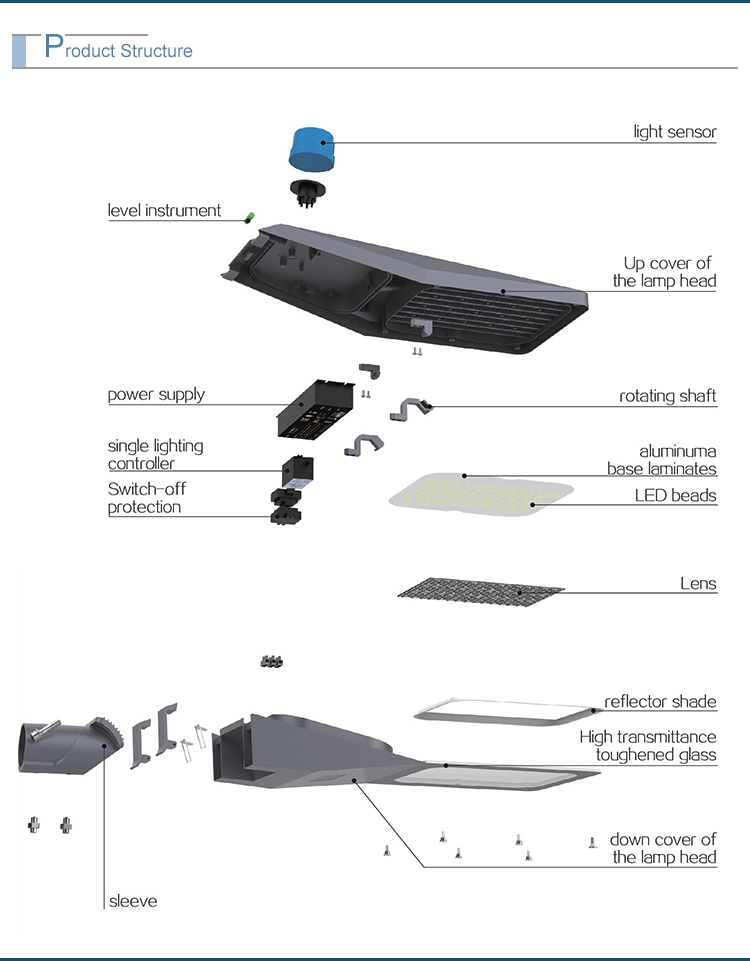 High power outdoor LED street light for sale 100w 120w 150w 200w 240w 300w 360w  led light street light  for project