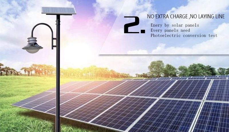 12-30w IP65 waterproof led solar garden wall lamp led outdoor lighting with CE ROHS CCC