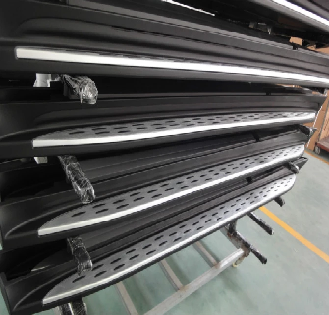 Side step for Benz GL X166 with LED Lights