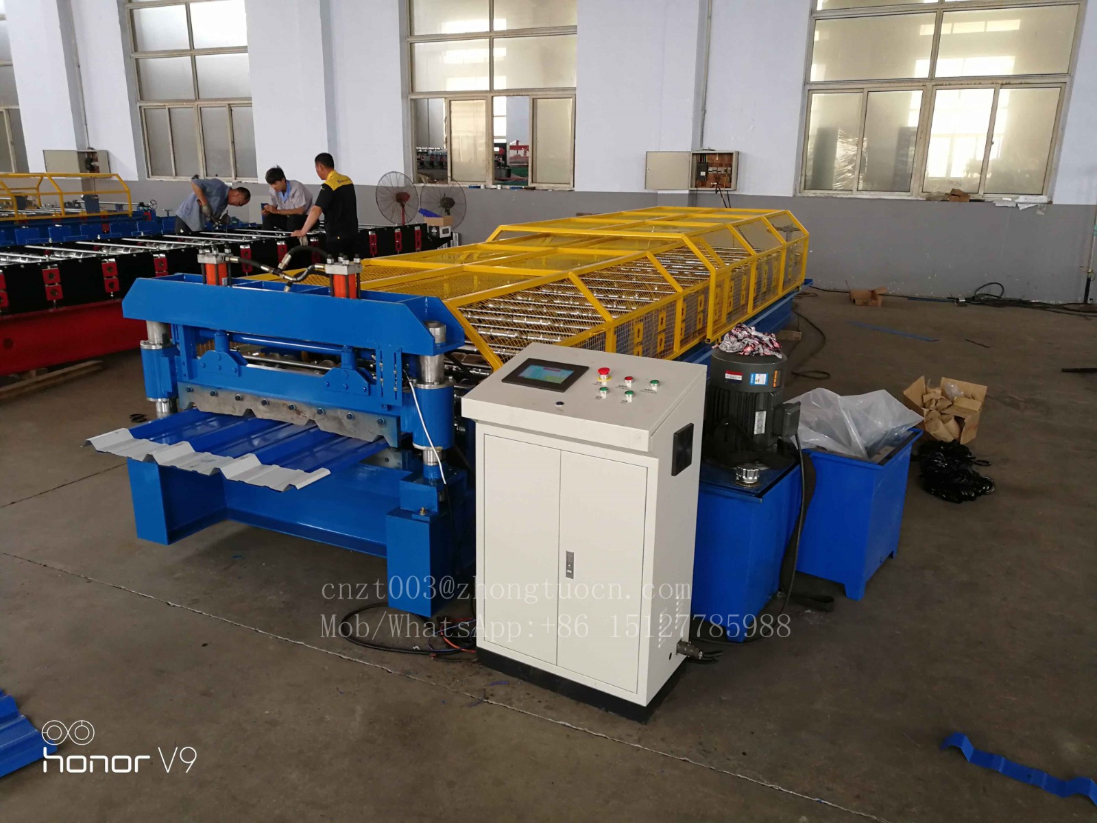 IBR roll forming machine for American customer (1).jpg