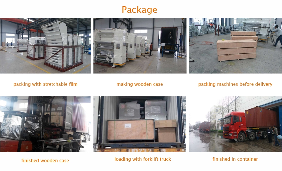 8 color new auto registration rotogravure printing machine for flexible package