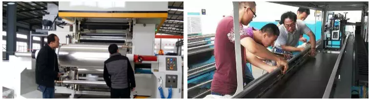 bopp opp cpp pe pvc film for flexible package slitting machine cutting machine