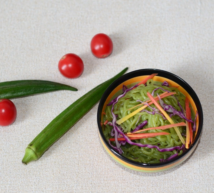 Organic Instant Konjac Shirataki Spinach  Noodles (EC, NOP)