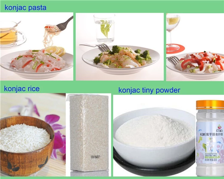 Round healthy Weight loss Zero konjac rice spaghetti