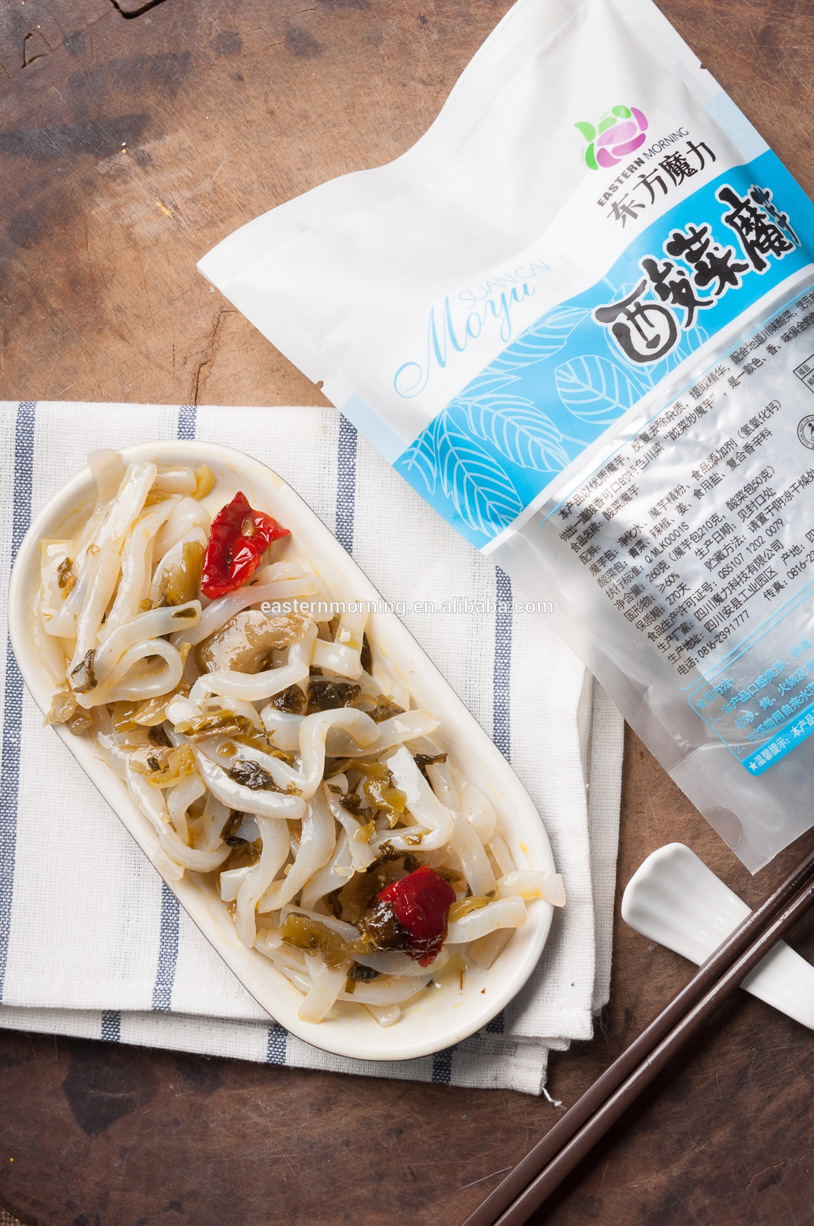 Round healthy Weight loss Zero konjac rice spaghetti