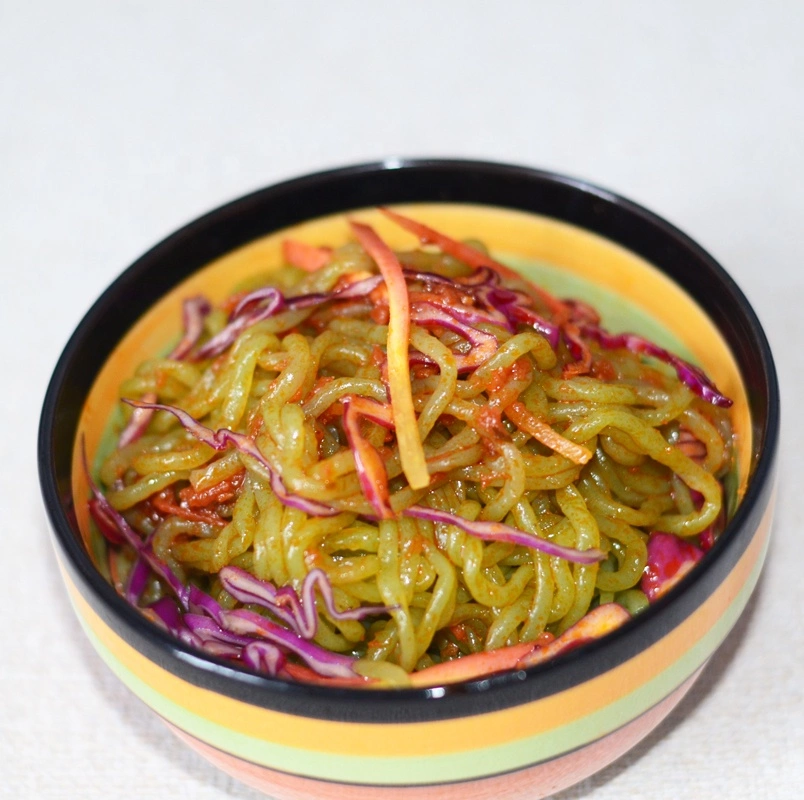 Organic Instant Konjac Shirataki Spinach  Noodles (EC, NOP)